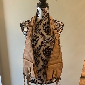 Free People Kingsley Leather Harness Bag